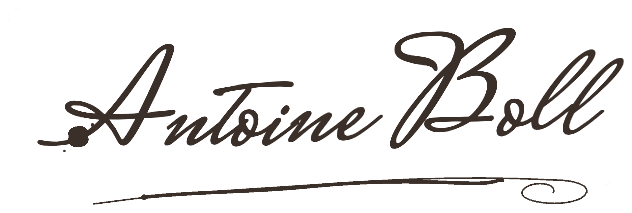 Handwritten signature of Antoine Boll, digitally restored from an original document